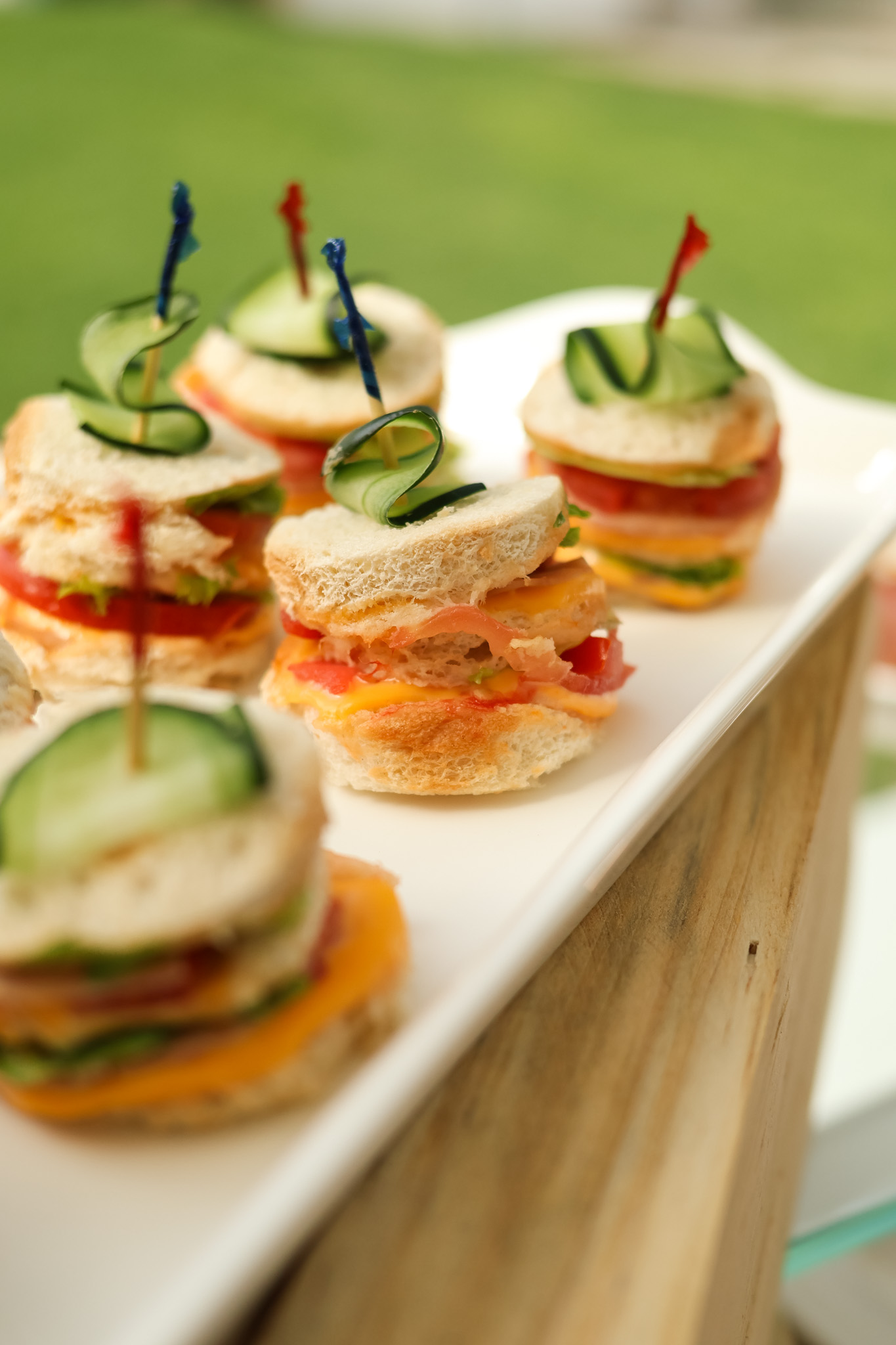 Bocadillos para evento